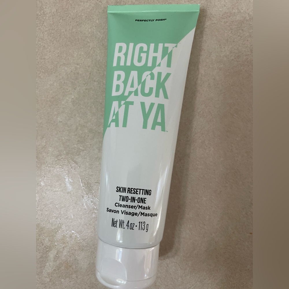 Right Back at Ya cleanser/mask